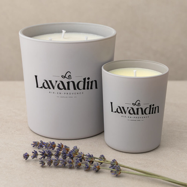 Bougies à l’huile essentielle bio